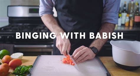 binging with babish watch|babish food youtube.